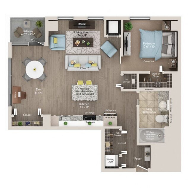 1 bedroom apartment for rent
