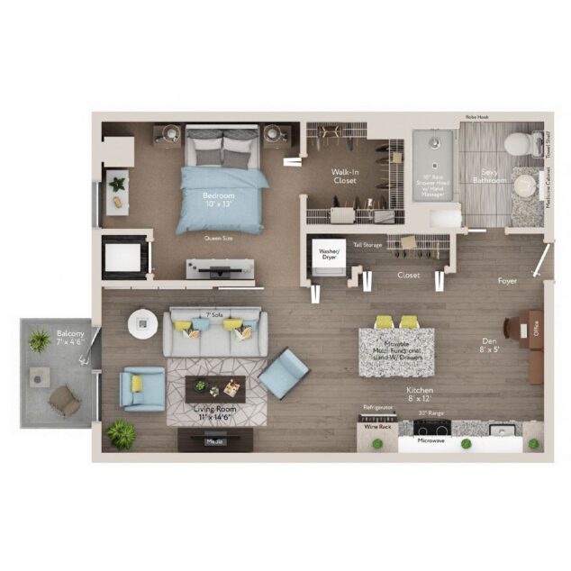 1 bedroom apartment for rent