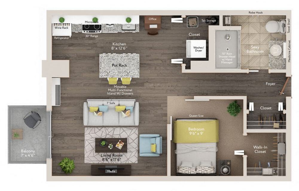 V8PH 1 Bed