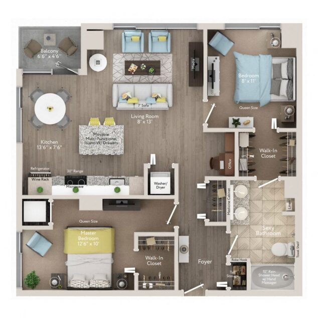 2 bedroom apartment for rent