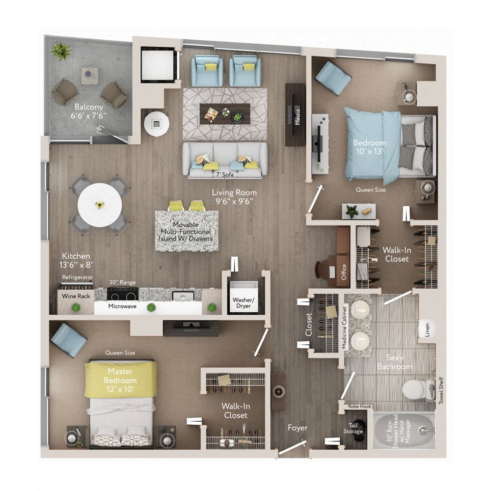 2 bedroom apartment for rent