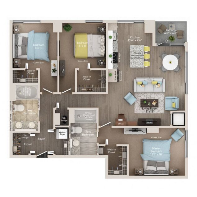 2 bedroom apartment for rent